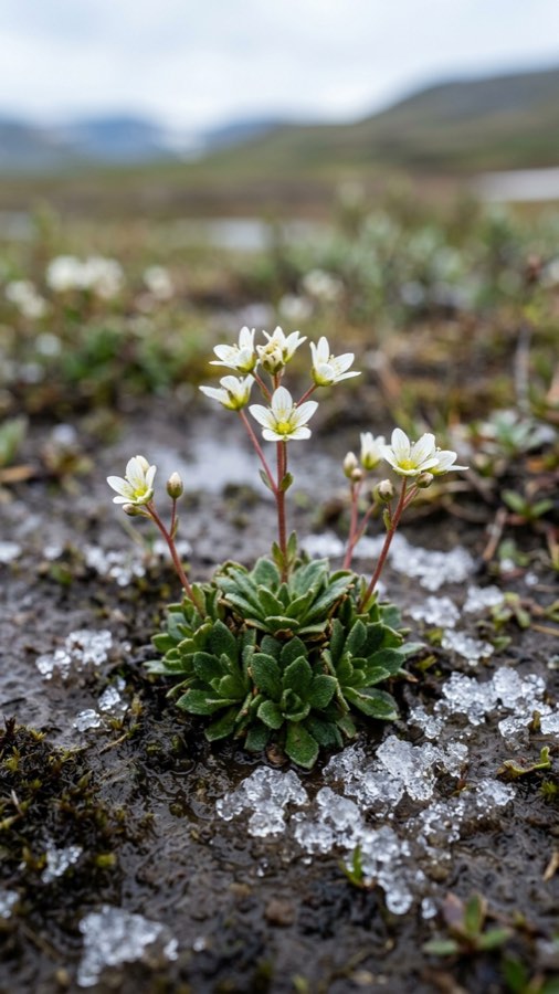 凍み解け花 Cryophila pergelida