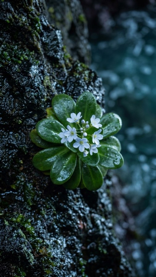 tide明りflower plate 4