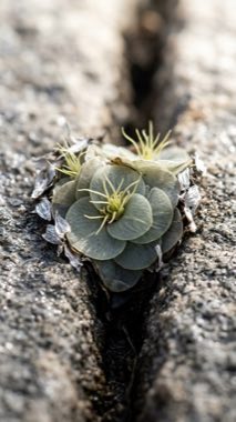 Sacrificial Rockmoss（Petrobryum sacrificans）の標本