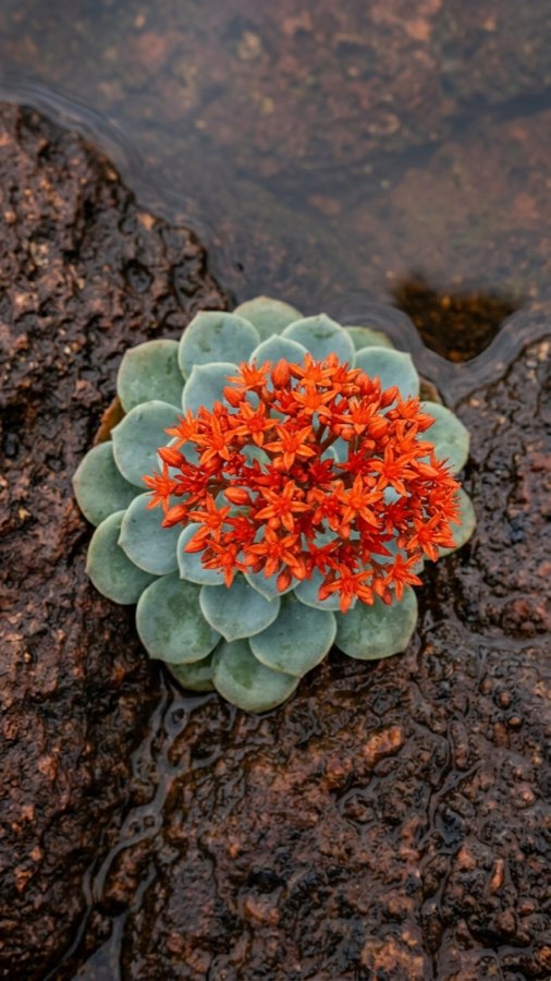 三度数えのflower plate 4