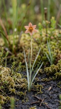 Vessel-return Herb（Metallophila reciproca）の標本