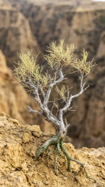 Bared-root Herb（Radicofolia loessica）の標本