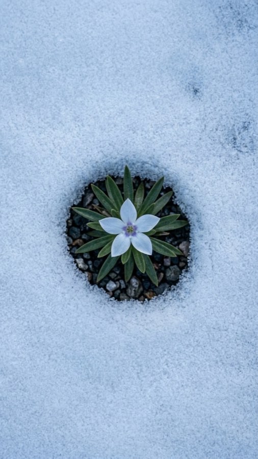 Snow-window Bloom plate 4