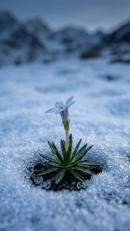 Snow-window Bloom plate 7