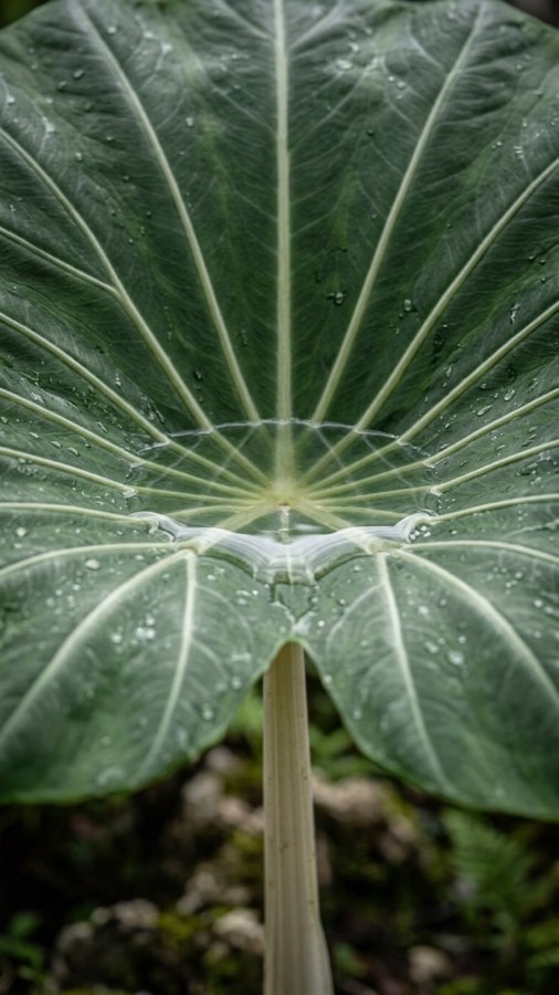 One-Leaf Rain Parasol plate 2