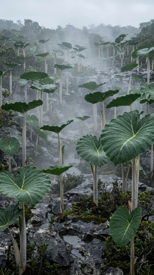 One-Leaf Rain Parasol plate 6