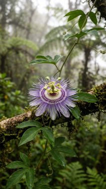 Clockwork Passion-vine（Horologanthus cyclostephanus）の標本