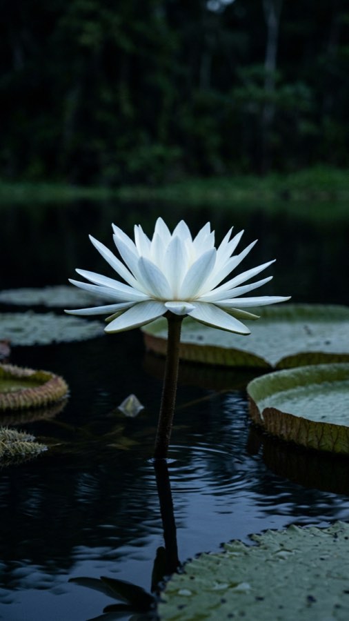 Sunken Lantern Lily Nyctomersa ignifera