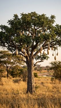 Sealed Gourd Tree（Sphragidocarpus nocturnus）の標本