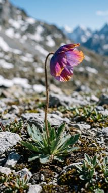 Jewelfire Poppy（Gemmanthus altichromus）の標本