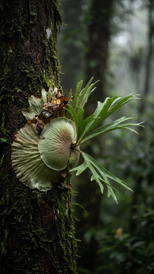 盾角羊歯 Clypeoceras indicans