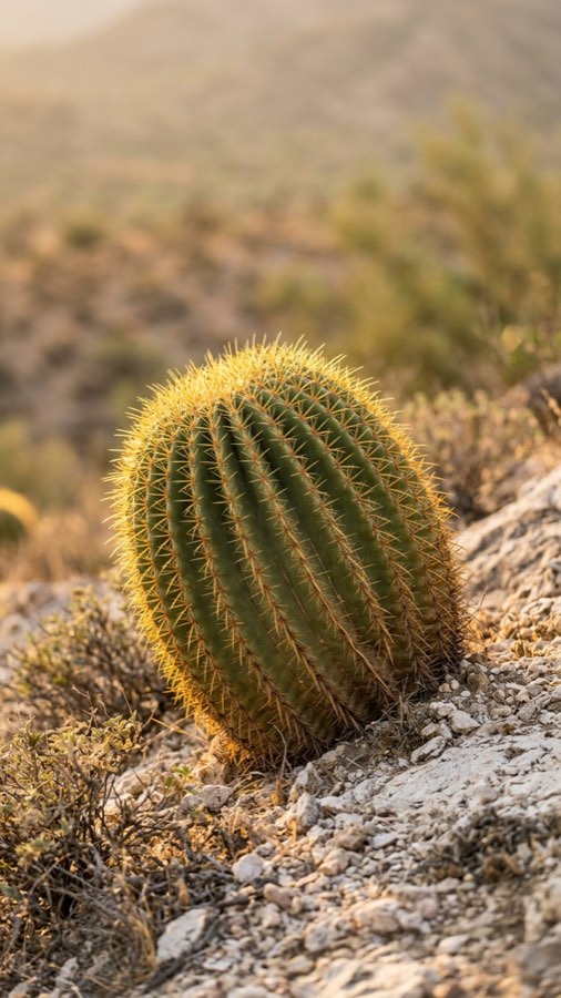 Meridian Barrel Cactus Clinocactus meridianus