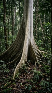 Soundboard Buttress Tree（Sonoradix ventifera）の標本