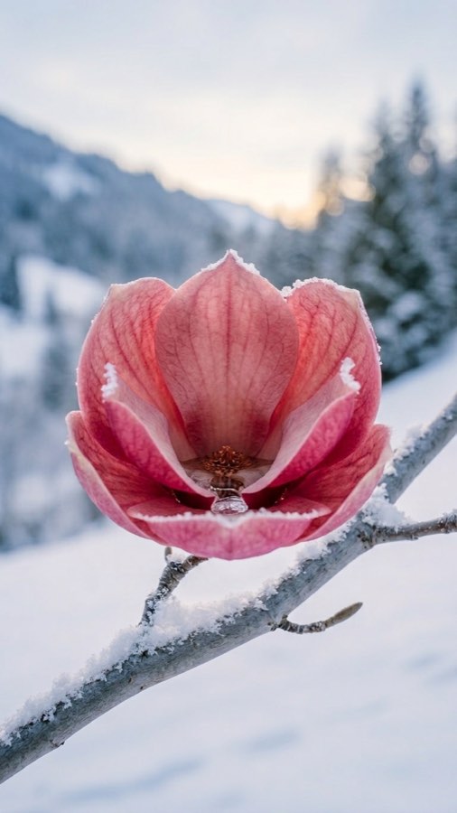 Snow-cradle Blossom plate 2