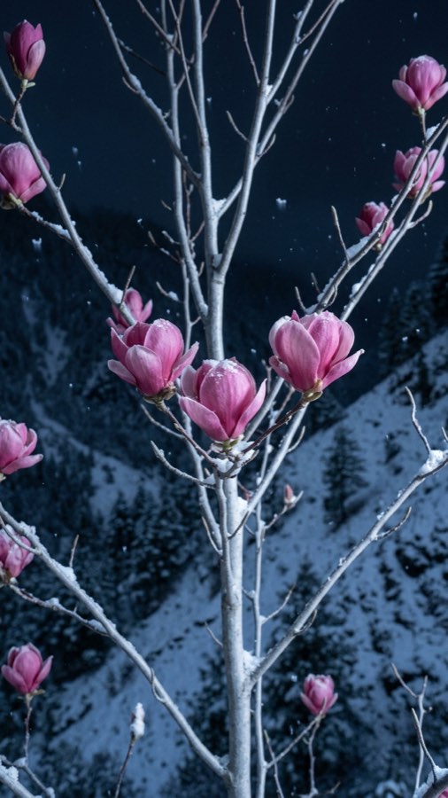 Snow-cradle Blossom plate 5