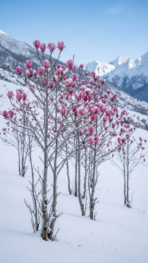 Snow-cradle Blossom plate 6